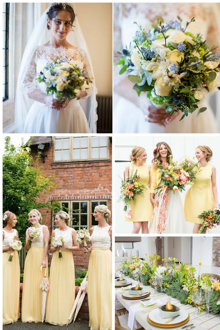 primrose yellow wedding ideas 